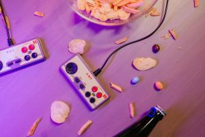 Kostenloses Stock Foto zu #indoor, 8 bit, analoger controller