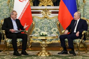 Kremlchef Putin und Irans Präsident Peseschkian