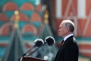 Kriegsende-Gedenken - Russland - Siegesparade am 9. Mai