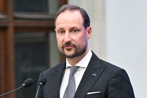 Kronprinz Haakon von Norwegen besucht Warschau