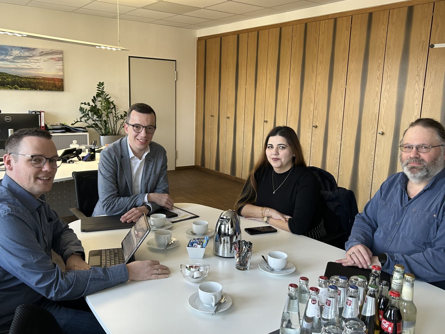 Krug im Austausch mit dem Kreiselternbeirat