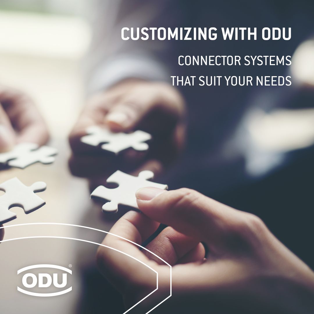 Kundenspezifische Steckverbinderlösungen von ODU