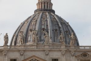 Kuppel des Petersdom am Vatikan