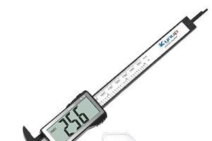 Kynup Digitaler Messschieber 150mm mit großem LCD-Display für 7,99€