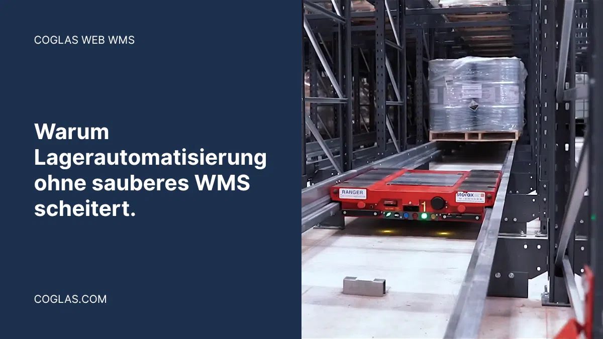 Lagerautomatisierung mit WMS: So gelingt Ihr Projekt
