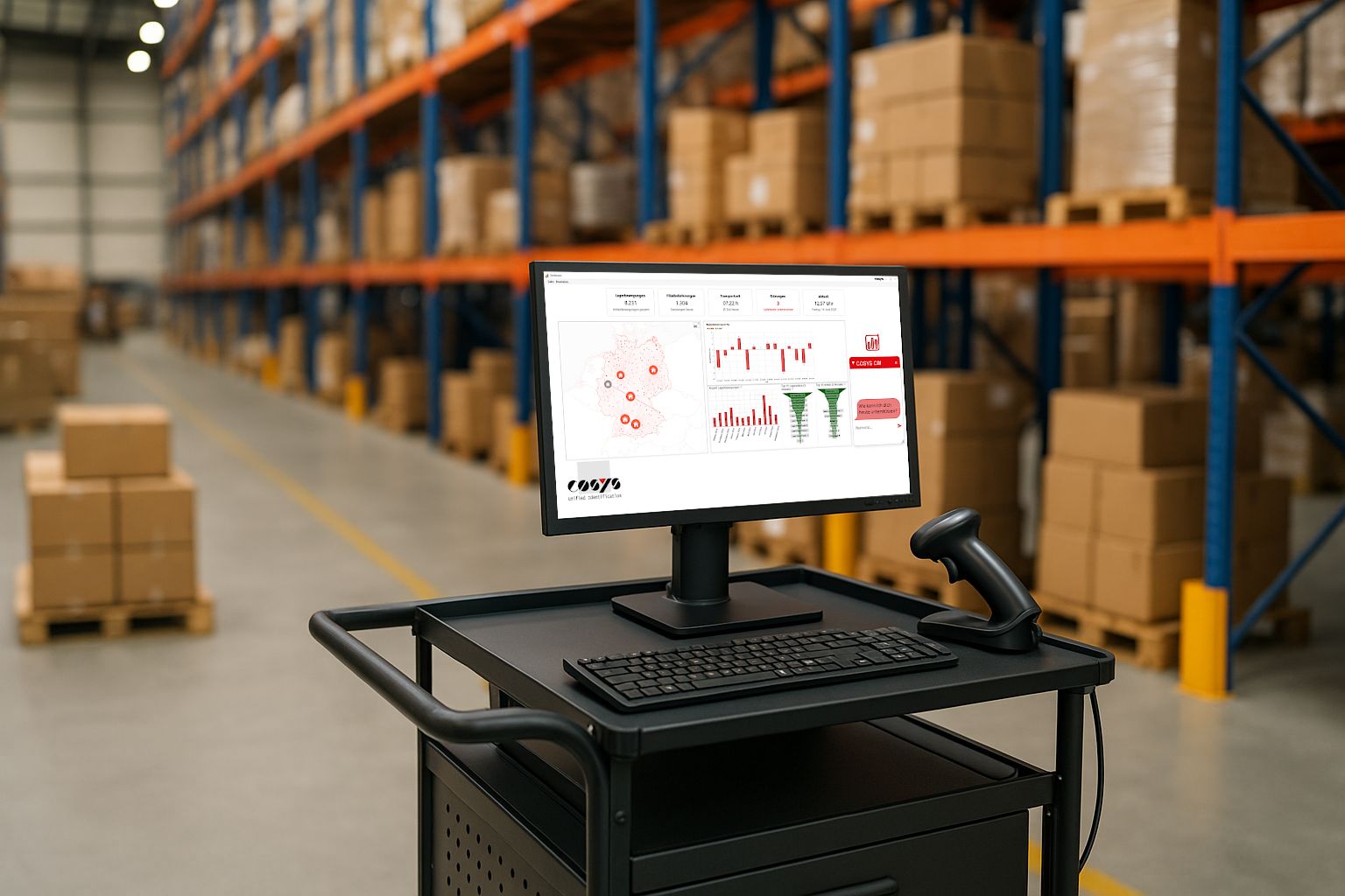 Lagerdaten im Griff: Transparenz und Effizienz dank COSYS