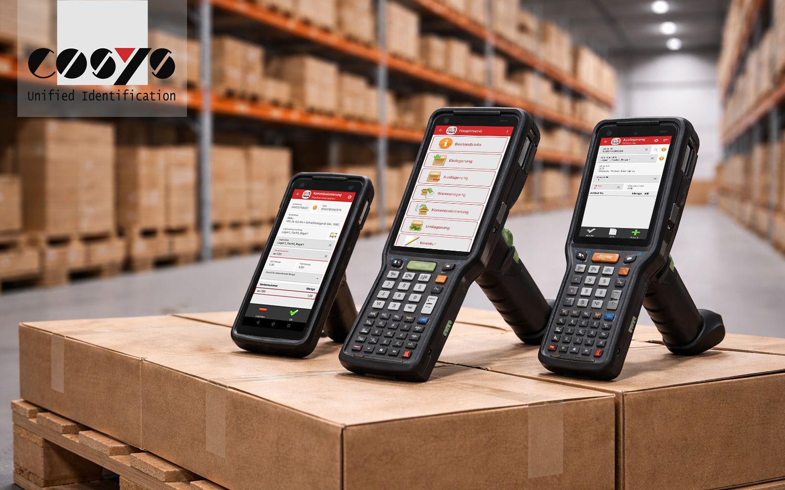 Lagerfehler mit COSYS Lagerscannern vermeiden