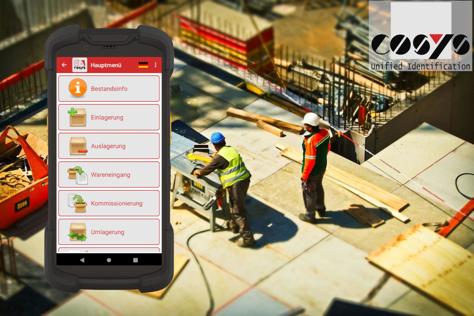 Lagerverwaltung auf der Baustelle und im Lager – effizient, digital, zuverlässig