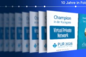 LANCOM Systems zum zehnten Mal VPN-Champion