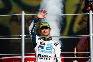 Lando Norris auf dem Podium im Oktober 2025