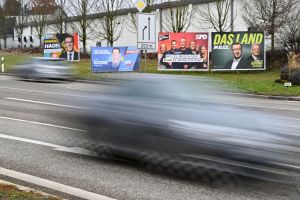 Landtagswahl in Baden-Württemberg - Wahlplakate