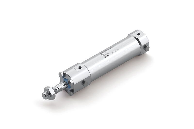 Lange sauber bewegen: Zylinder der Serie HF2A-CG5 punktet mit verbessertem Clean Design und höherer Lebensdauer