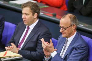 Lars Klingbeil und Friedrich Merz am 29.01.2026