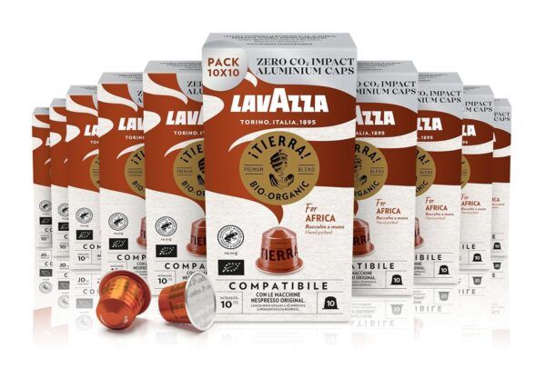 Lavazza Tierra for Africa Bio Organic 100 Kapseln für 21 46 Sparabo