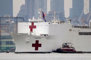 Lazarettschiff «USNS Comfort» 