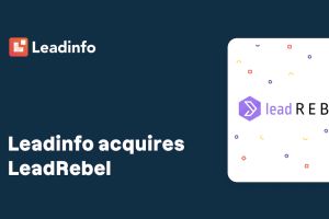 Leadinfo expandiert weiter in Europa durch Übernahme von LeadRebel