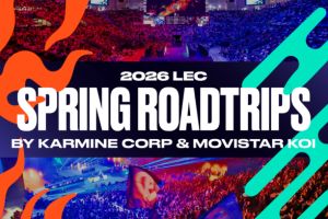 LEC 2026 – weitere Roadtrips bekannt gegeben