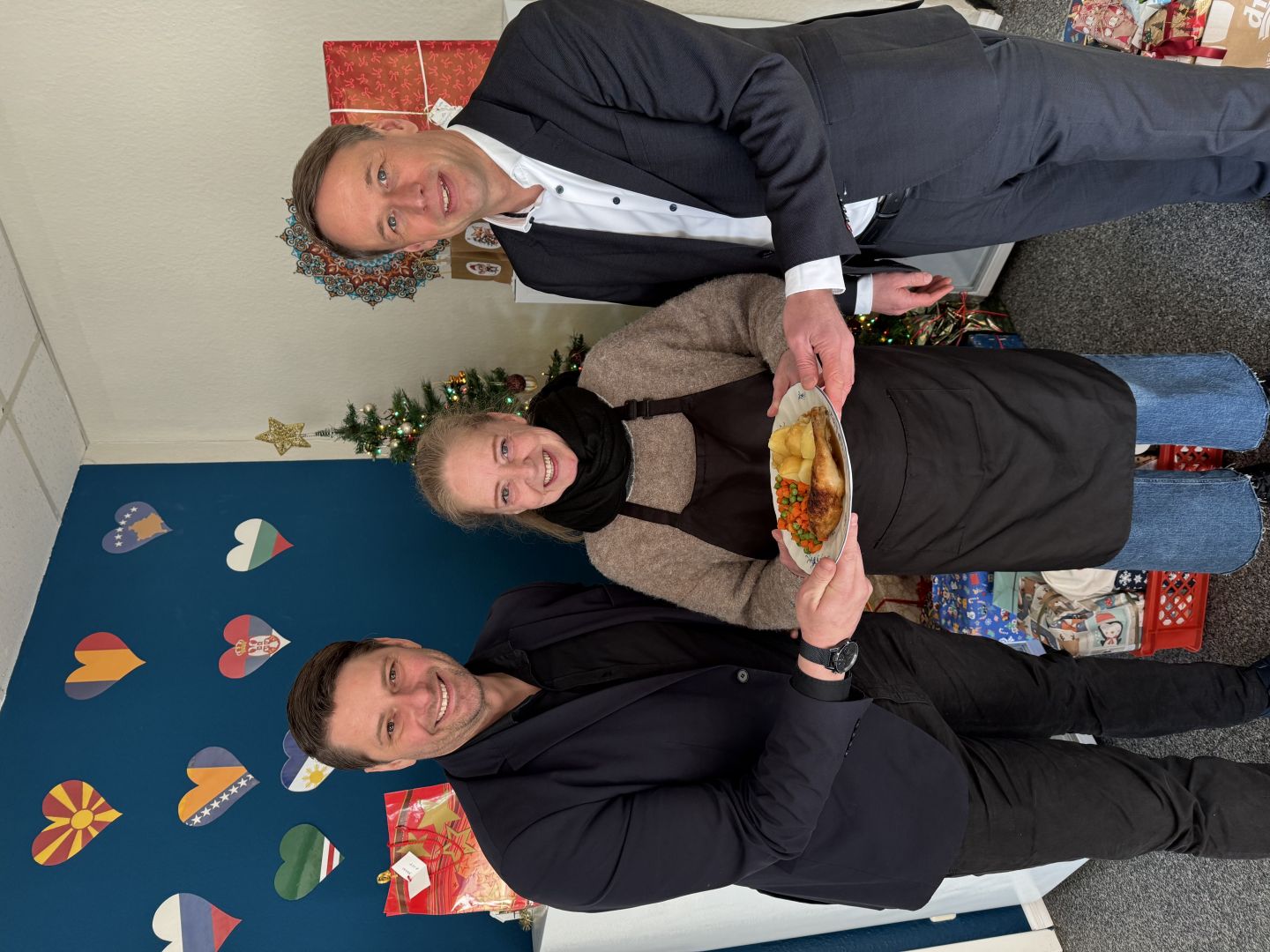 Leckeres Essen und tolle Geschenke