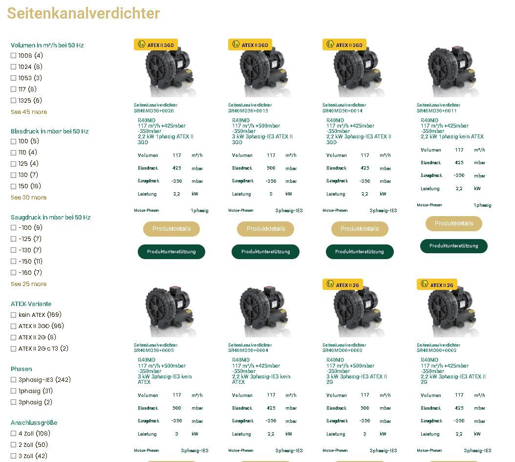 Leistungsstarke Späneabsaugung direkt an der Bearbeitungsmaschine