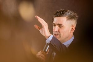 Leitfigur der Identitären Bewegung Martin Sellner