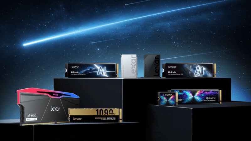 Lexar stellt auf der Computex spezielle Speicherlösungen für KI-PCs und Edge Computing vor