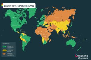 LGBTQ Risk Map 2026: Mehr Länder mit erhöhtem Risiko