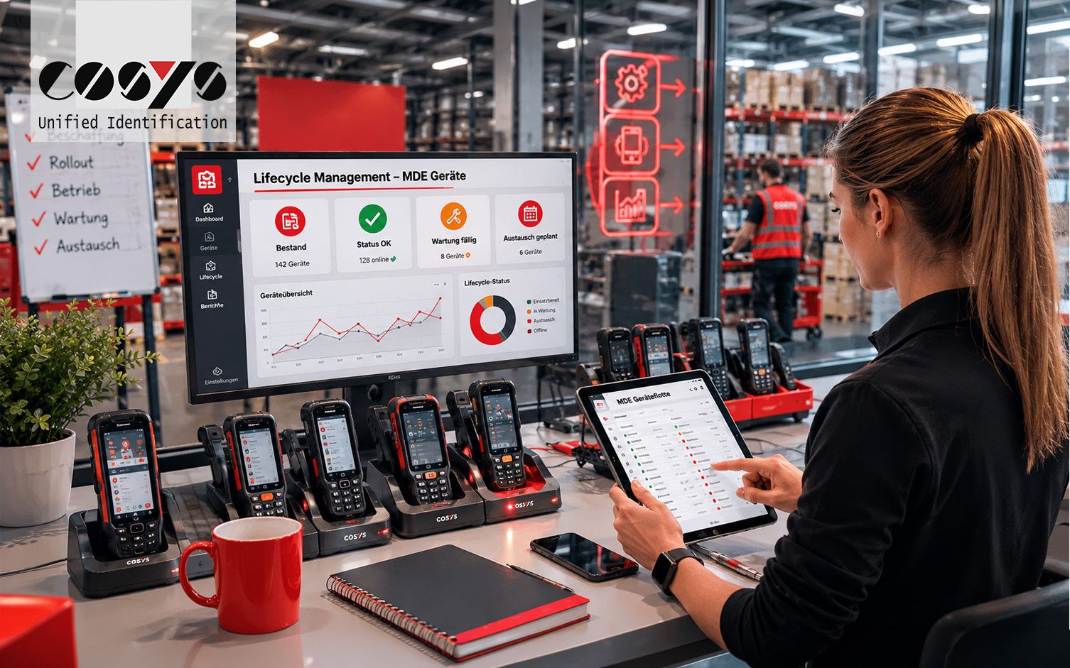 Lifecycle Management von MDE-Geräten mit COSYS MDM