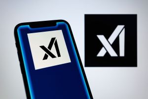 Logos von KI-Firma xAI