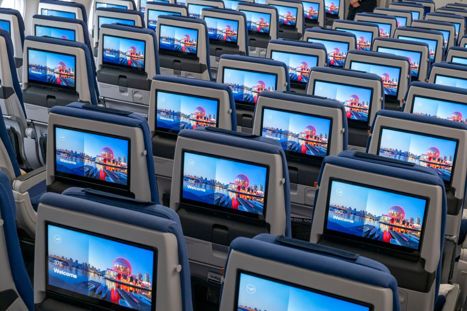 Lufthansa nutzt Starlink-Internet in der Kabine