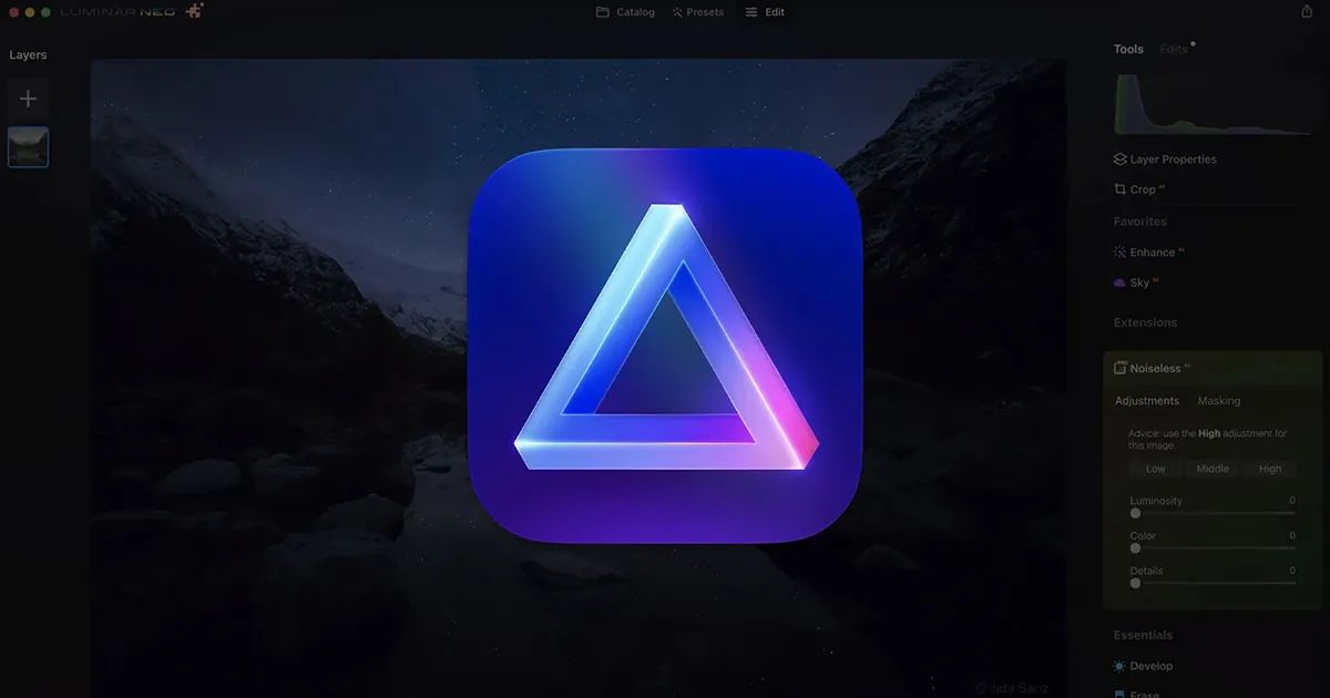 Luminar Neo wird vier Jahre alt und feiert mit Rabatten von bis zu 74 Prozent