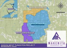 Makenita beginnt mit den Arbeiten auf dem Wolframprojekt Sisson West in New Brunswick