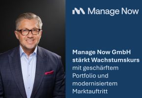 Manage Now GmbH stärkt Wachstumskurs mit geschärftem Portfolio und modernisiertem Marktauftritt