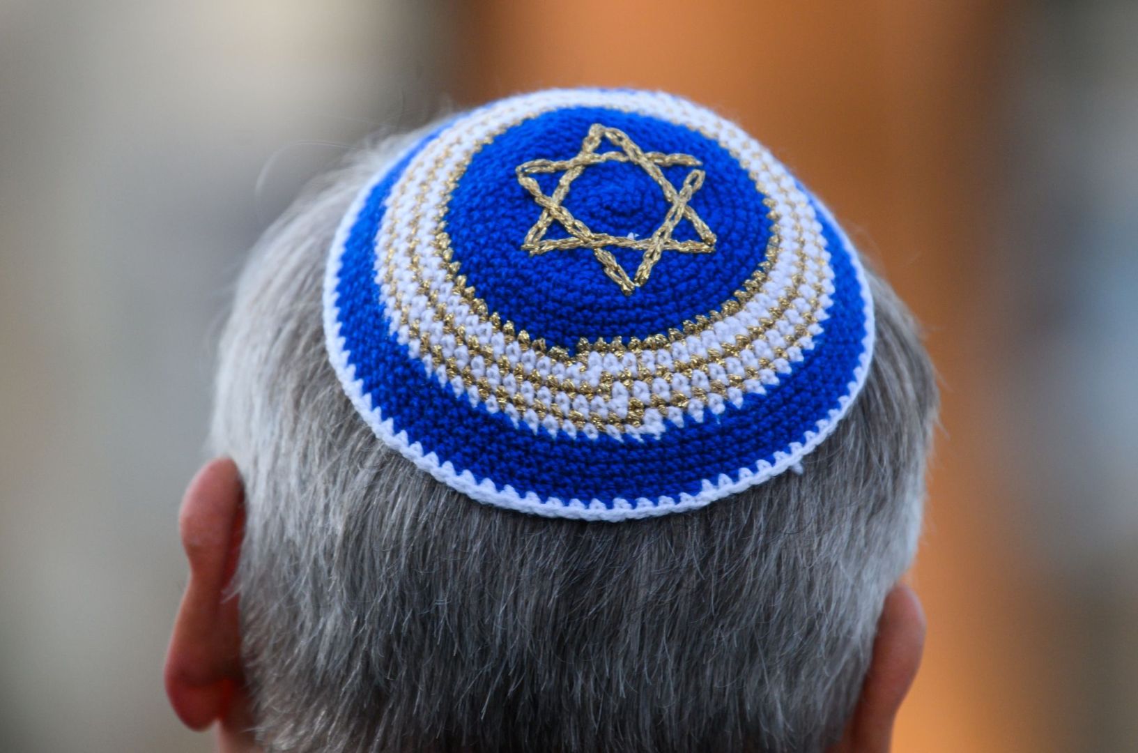 Mann mit Kippa