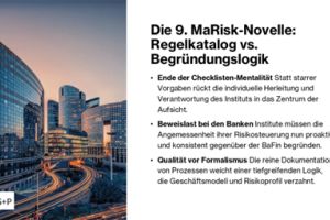 MaRisk 10.0: Der neue Standard – BaFin veröffentlicht 9. Novelle zur Konsultation