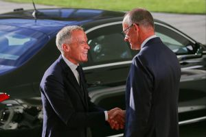 Mark Carney und Friedrich Merz am 26.08.2025