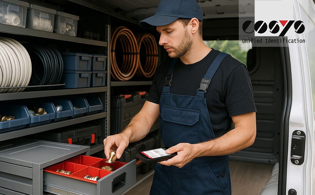 Materialverbrauch im mobilen Lager mit COSYS erfassen