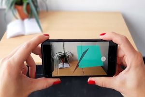 Mathematikunterricht: Raumgeometrie mit Augmented Reality erfahrbar machen