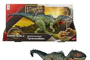 Mattel Jurassic World Gigantic Thrashers Tyrannotitian Dinofigur für 16,99€