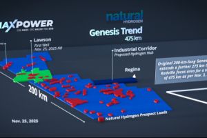 MAX Power trifft bei mehreren Bohrlöchern beim Lawson-Projekt erstmals in Kanada überhaupt auf Natürlichen Wasserstoff