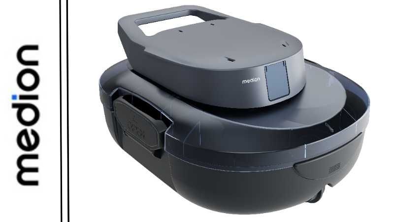 MEDION Poolroboter PR1 – Ideale Lösung für alle, die ihren Poolboden frei von Laub und Ablagerungen wissen möchten
