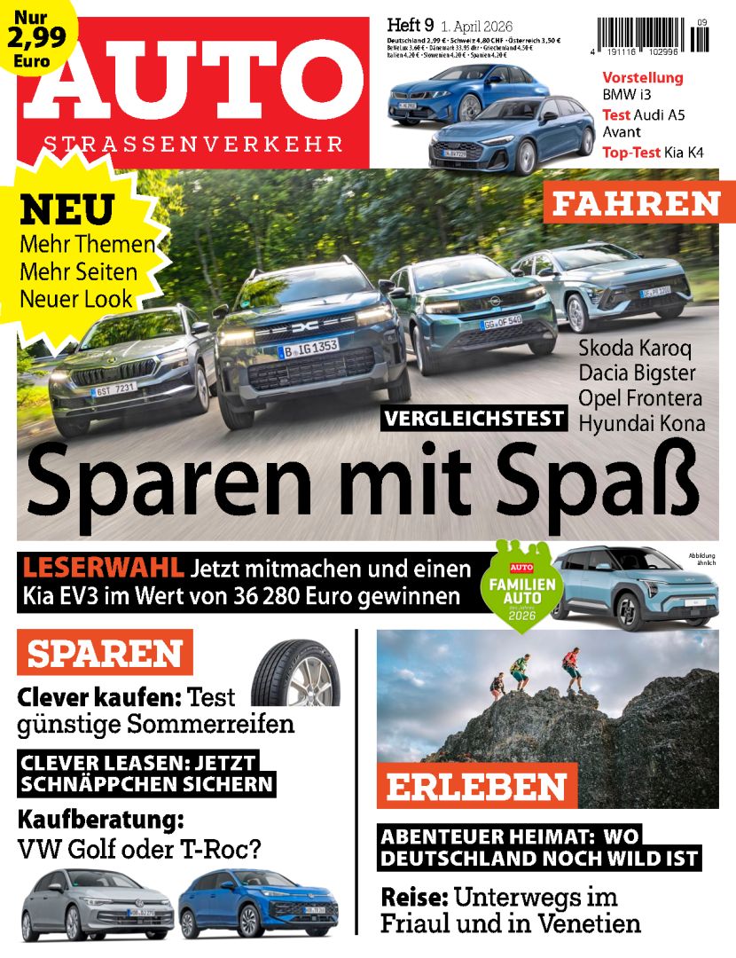 Mehr wissen, weniger zahlen: AUTO Straßenverkehr wird zum „Clever-Guide“ für erschwingliche Mobilität