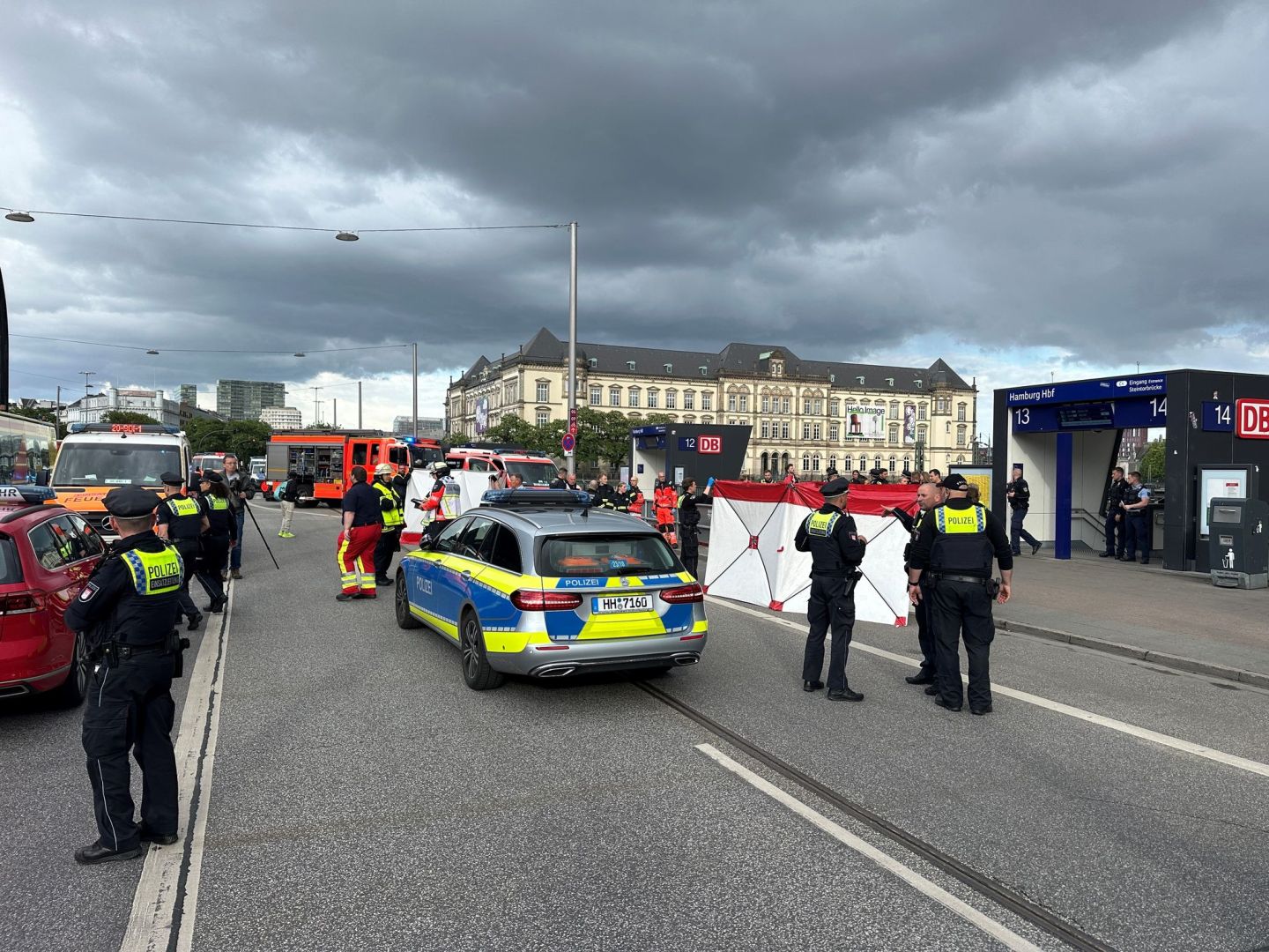 Mehrere Verletzte bei Messerangriff in Hamburg