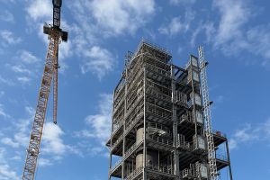 Meilenstein auf der BODU-Baustelle: Abgeschlossener Stahlbau macht Zukunftspotenzial sichtbar