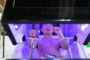 Menschliche Waschmaschine in Japan: Sauber in 15 Minuten