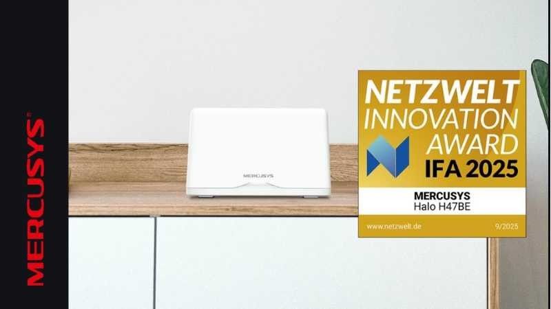 Mercusys Halo H47BE – leistungsstarkes Wi-Fi-7 Mesh-System