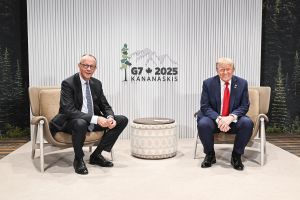 Merz trifft Trump beim G7-Gipfel in Kanada am 16.06.2025