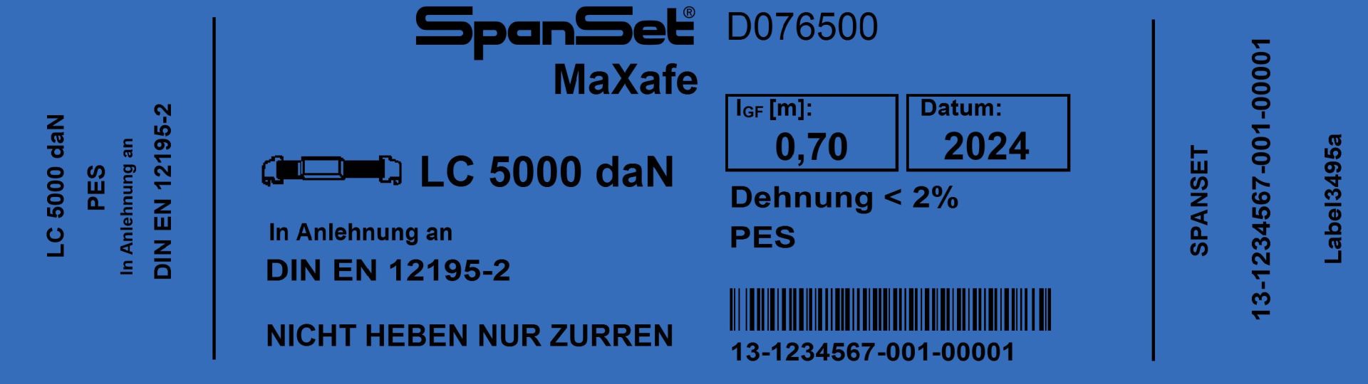 MHD für Zurrgurte gibt es nicht, aber …