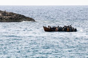 Migranten in Italien - Lampedusa