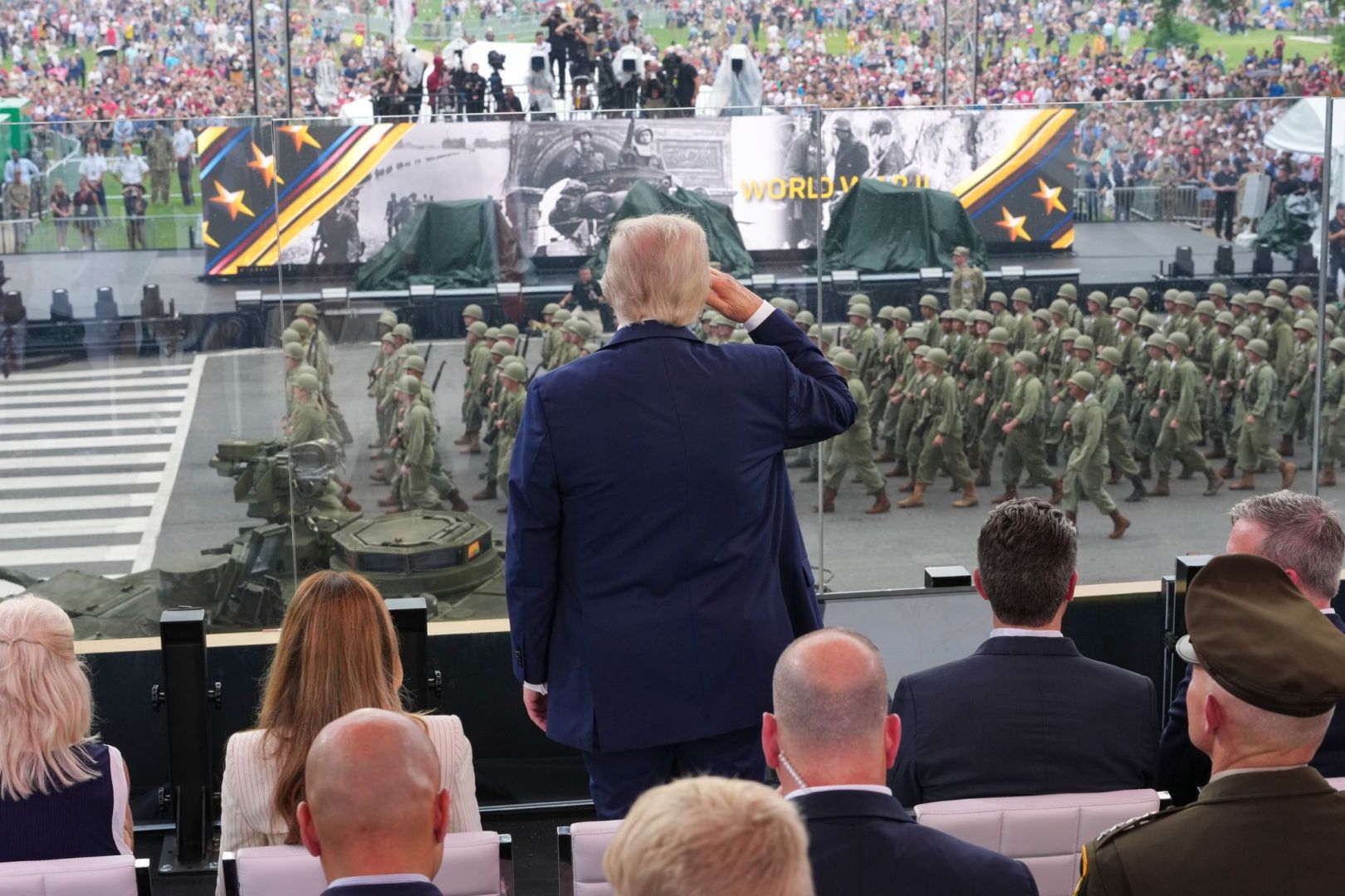 Militärparade in Washington