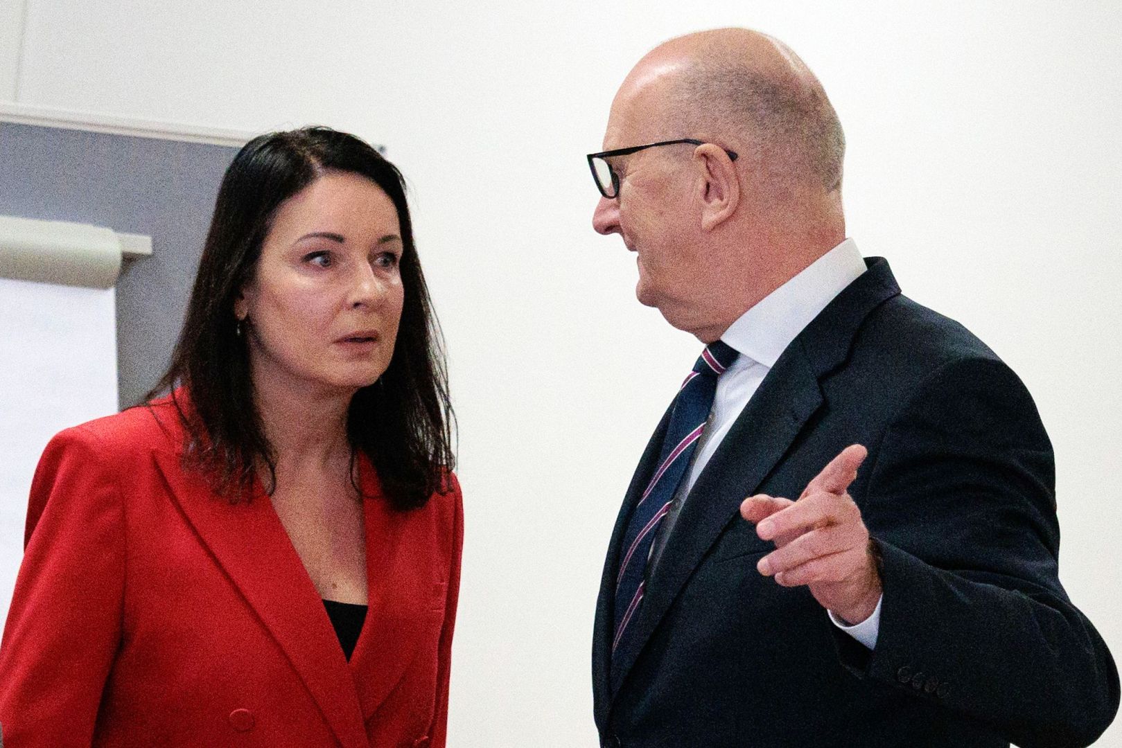 Ministerpräsident Woidke und Gesundheitsministerin Müller